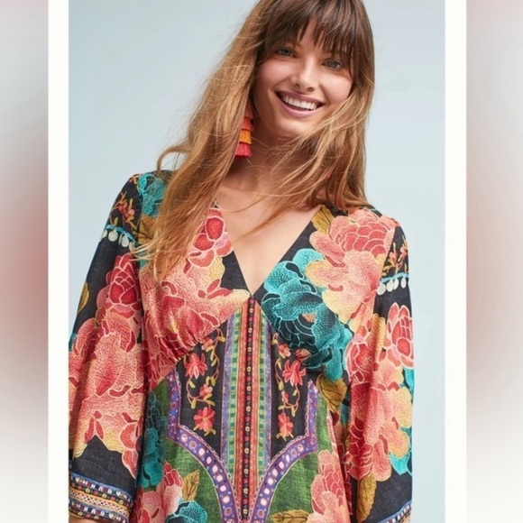 FARM RIO x ANTHROPOLOGIE Rosario Maxi Dress - Picture 5 of 14